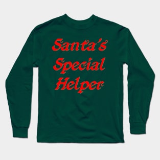 Santa's special helper Long Sleeve T-Shirt